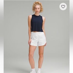 Lululemon Athletica track that 5” white Athletic Shorts